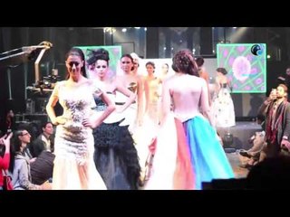 ديفيلية Bride & Groom | شاهد صاحب عرض الأزياء فى نهاية العرض مع عارضاتة