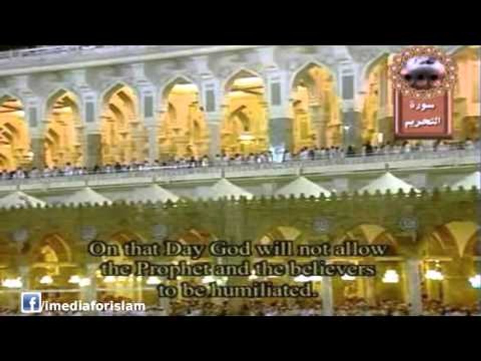 سورة التحريم من صلاة التراويح لأئمة المسجد الحر...