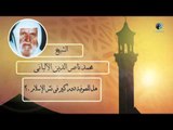 الشيخ الألبانى | هل للصوفية دور كبير فى نشر الإسلام ؟