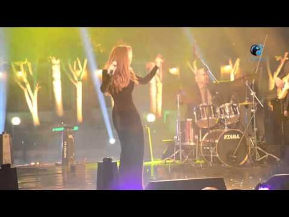 حفل النايل دراما | شاهد نيكول سابا تبدع فى أغني...