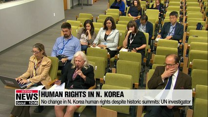 UN investigator says no change in N. Korea human rights despite historic summits