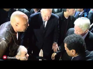 عزاء حمادة إمام |  رغم مرضة شاهد كيف عزى "طارق سليم" مرتضى منصور .
