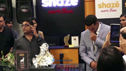 Neha Dhupia & Angad Bedi Launch Exclusive Collection Of Shaze