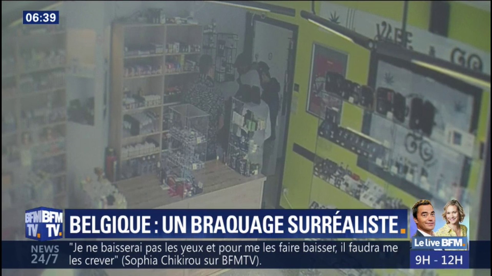 Surraliste ! Un commerant belge conseille  ses braqueurs de repasser  plus tard, ils sont finalement accueillis par la police