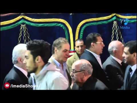 عزاء حمادة إمام | لحظة دخول فاروق جعفر العزاء وسلامة على حازم أمام و مرتضى منصور