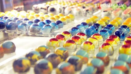 Cokelat Artistik dengan Rasa Unik