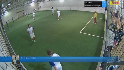 But de Clement (0-2) - Les Orthos Vs Pompiers de Chauvigny - 23/10/18 20:00 - LIGUE 2