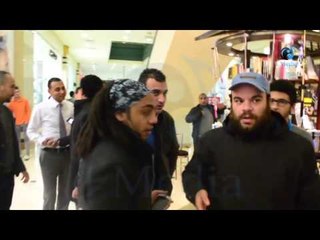 العرض الخاص لفيلم أوشن 14 | شوف أوسؤوس و شلة مسرح مصر بيتصوروا مع الناس فى المول