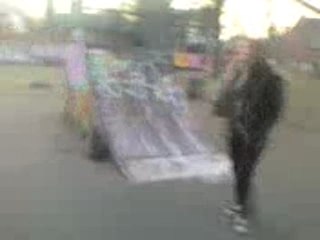 Moi au skate park