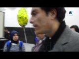 العرض الخاص لفيلم الهرم الرابع |  لحظة هروب محمد محسن وخطيبتة هبة مجدى من المصورين شوف اللى حصل!