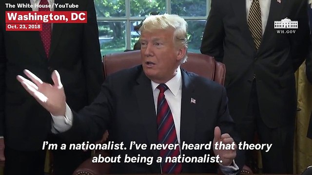Donald Trump Denies Sending White Nationalist Dog Whistle