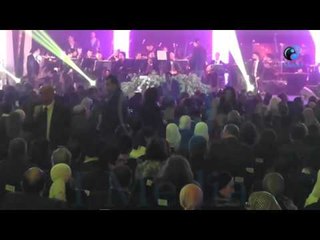 حفل أنغام وأصالة فى زيزينيا |  التحضيرات على المسرح قبل صعود أنغام وأصالة