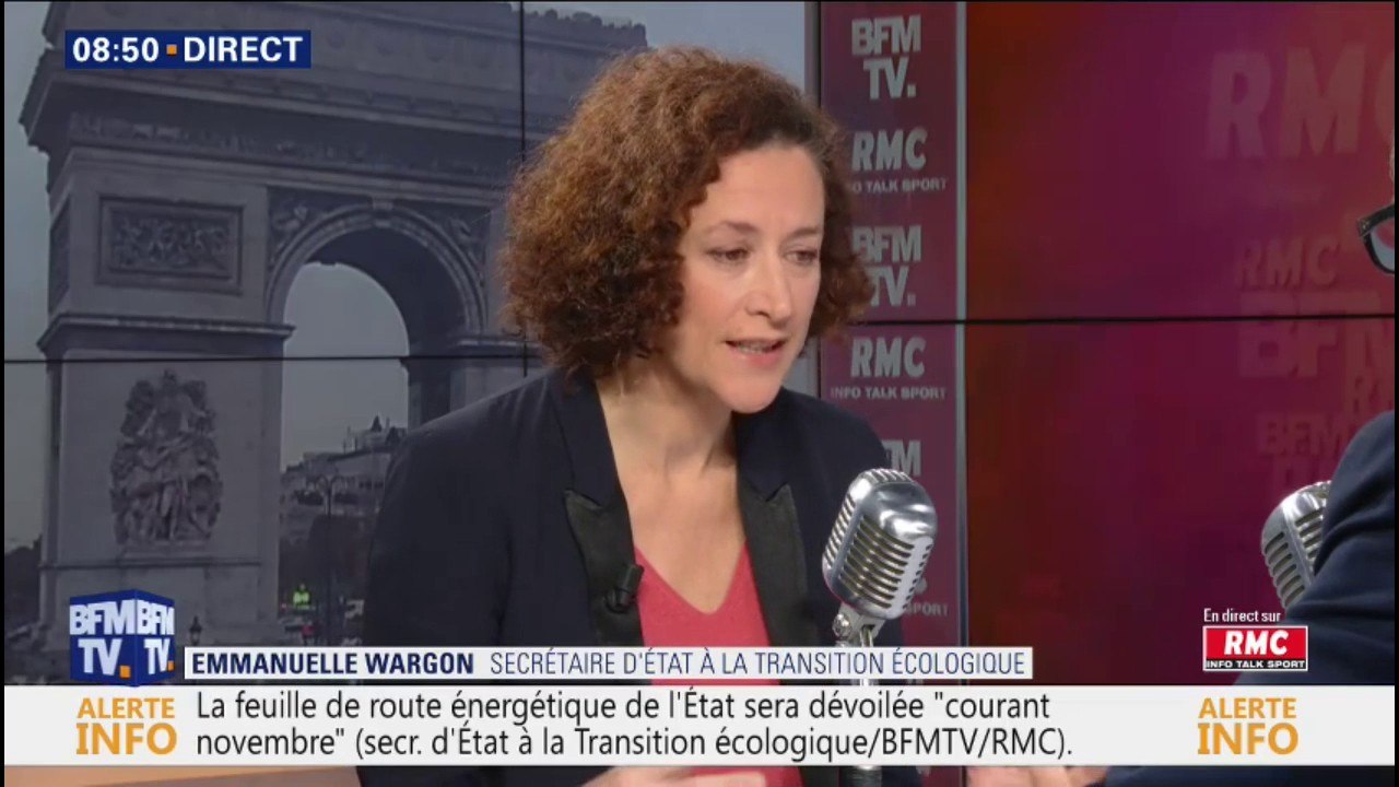 Emmanuelle Wargon assume que "la hausse des taxes sur les carburants est une stratégie globale de lutte contre le réchauffement climatique"
