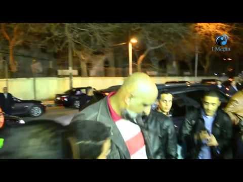 عزاء محمد حسنين هيكل | الكل بيتصور سيلفي مع حسن الهلالي صاحب أطول شنب فى العالم !