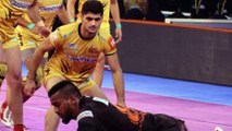 Pro Kabaddi 2018 : Telugu Titans Looses Match With U Mumba Hammer