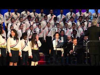 حفل ديانا حداد مع كورال الأطفال | شاهد الأطفال يبدع فى غناء الأغاني الوطنية لكـنا للأسف... شاهد