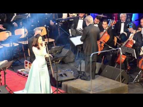 حفل ديانا حداد | ديانا حداد للجمهور: عم برجف مش عارفة ليش وشوف قالت إية عن مصر !