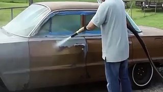 OMG! I think it's the most satisfying video i've seen!Credit: Dustless Blasting