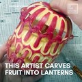 This artist can turn your favorite fruits and veggies into a stunning work of art 