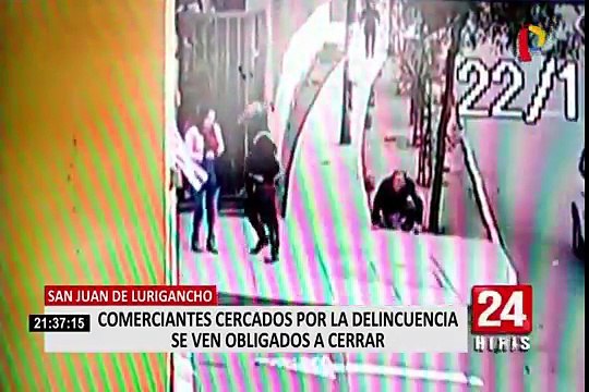 SJL: negocios cierran ante la ola de asaltos