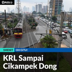 #1MENIT | KRL Sampai Cikampek Dong