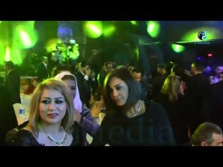 حفله الحب والسلام | شوف نرمين الفقى و فستانها الرائع و المعجبين بيتصوروا مع إلهام شاهين و داليا