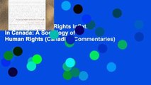 Popular Debating Rights Inflation in Canada: A Sociology of Human Rights (Canadian Commentaries)