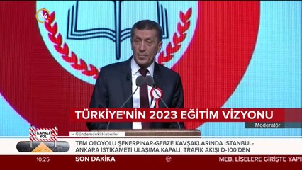 Türkiye'nin 2023 eğitim vizyonu çizildi