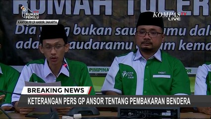 GP Ansor: Pembakaran Bendera Tidak Sesuai Instruksi Umum