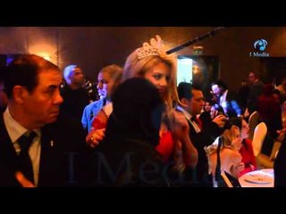 حفله الحب والسلام | شاهد ملكة جمال الحفل وتهافت الجميع ع التصوير معها !