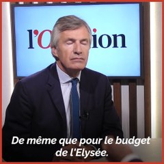 Transparence du budget de l’Assemblée: «On se heurte à un mur !», dénonce Philippe Vigier