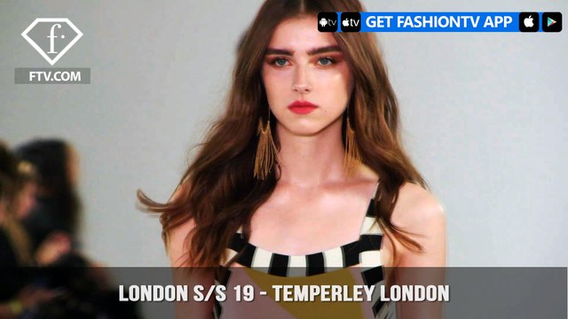 Temperley London at London Fashion Week Spring/Summer 2019 | FashionTV | FTV