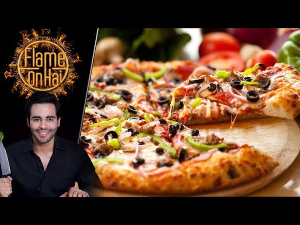 spicy-chicken-pizza-recipe-by-chef-basim-akhund-video-dailymotion