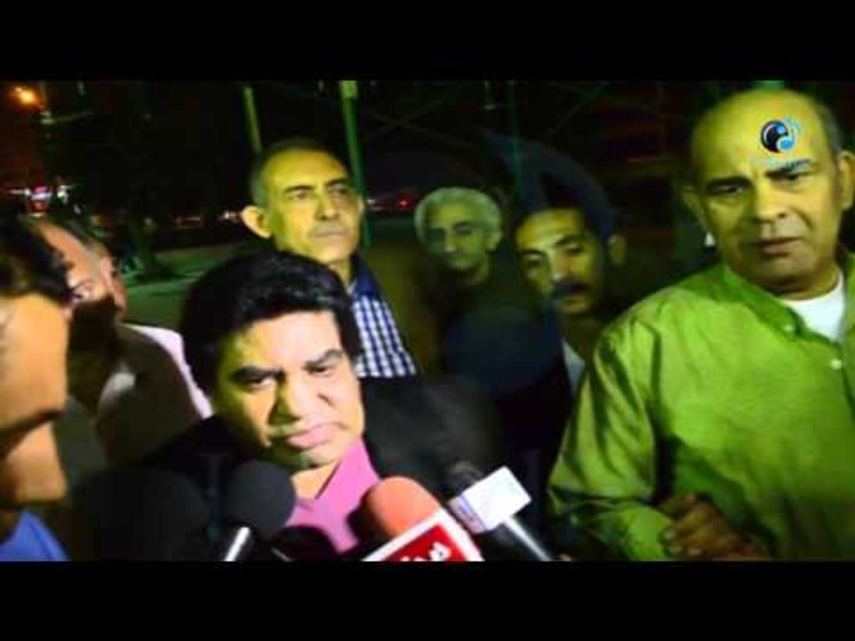 عزاء سيد زيان | شاهد الفنان أحمد عدوية للفنانين اللى ماوقفوش جنب سيد زيان: الخسيس خسيس !