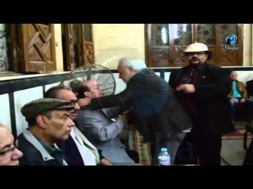عزاء سيد زيان |  شاهد لقاء لن تراة بين سامح السريطي - أحمد بدير - المنتصر بالله
