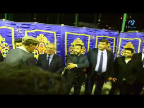 عزاء سيد زيان | شاهد لحظة دخول الفنان أحمد بدير العزاء