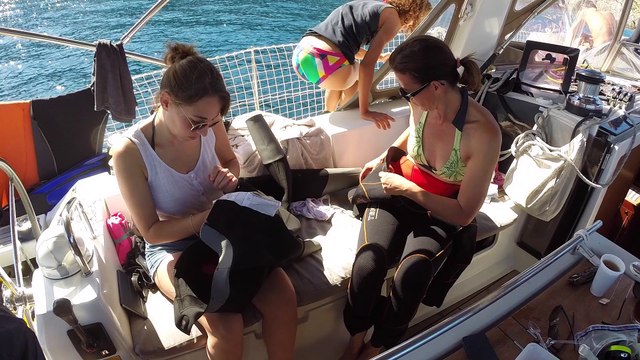 L'équipe de Nature Plongée à Port Cros