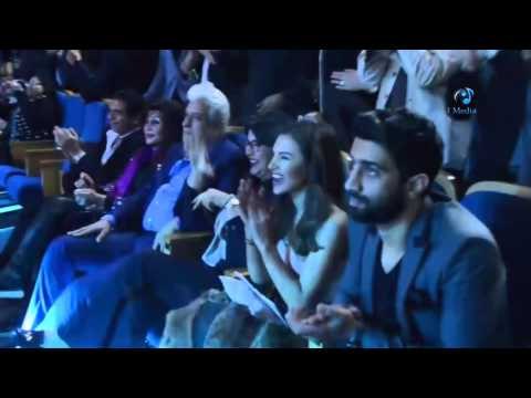 حفلة سميرة سعيد شاهد كل الحاضرين واقفين بيغنوا و كارمن سليمان و منى الشاذلى و وائل الإبراشي !