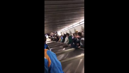 Un escalator s'emballe et fait une vingtaine de blessés à Rome