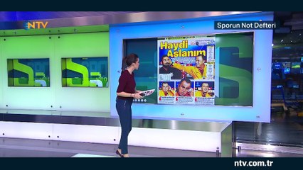 Sporun Not Defteri 24 Ekim 2018