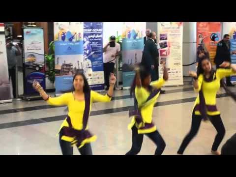 مهرجان الرقص الهندي | شاهد 3 بنات هنود بيرقصوا رقص روعة على أغنية عبد الفتاح الجريني الهندية