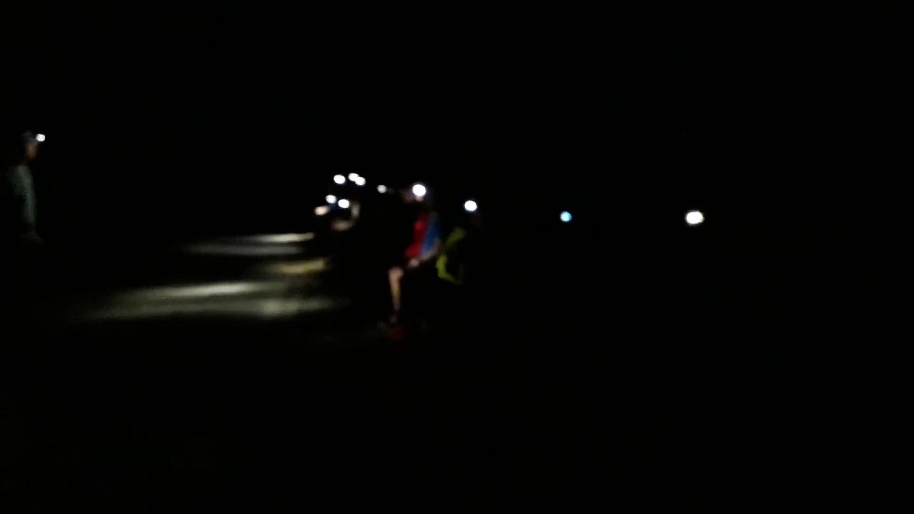 Entraînement du groupe Trail un mardi soir