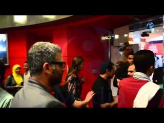 العرض الخاص لفيلم هيبتا | لحظة خروج هاني عادل من العرض