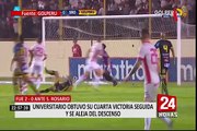 Torneo Clausura 2018: Universitario ganó 2-0 a Sport Rosario y logró alejarse del descenso