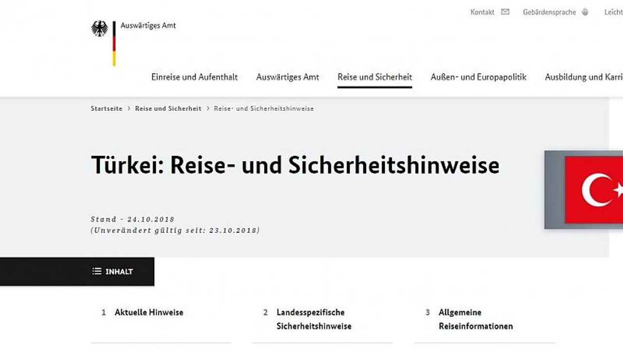 Auswärtiges Amt warnt: Vorsicht mit Facebook & Co in der Türkei