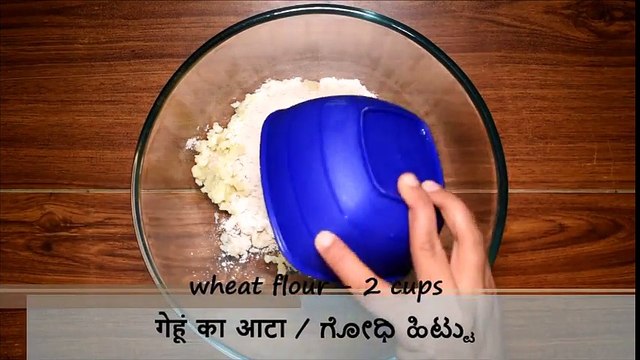 Aloo phulka recipe - Aloo roti recipe - Phulka recipe - How to make roti