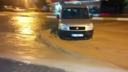 Adıyaman'da Şiddetli Yağış Etkili Oldu