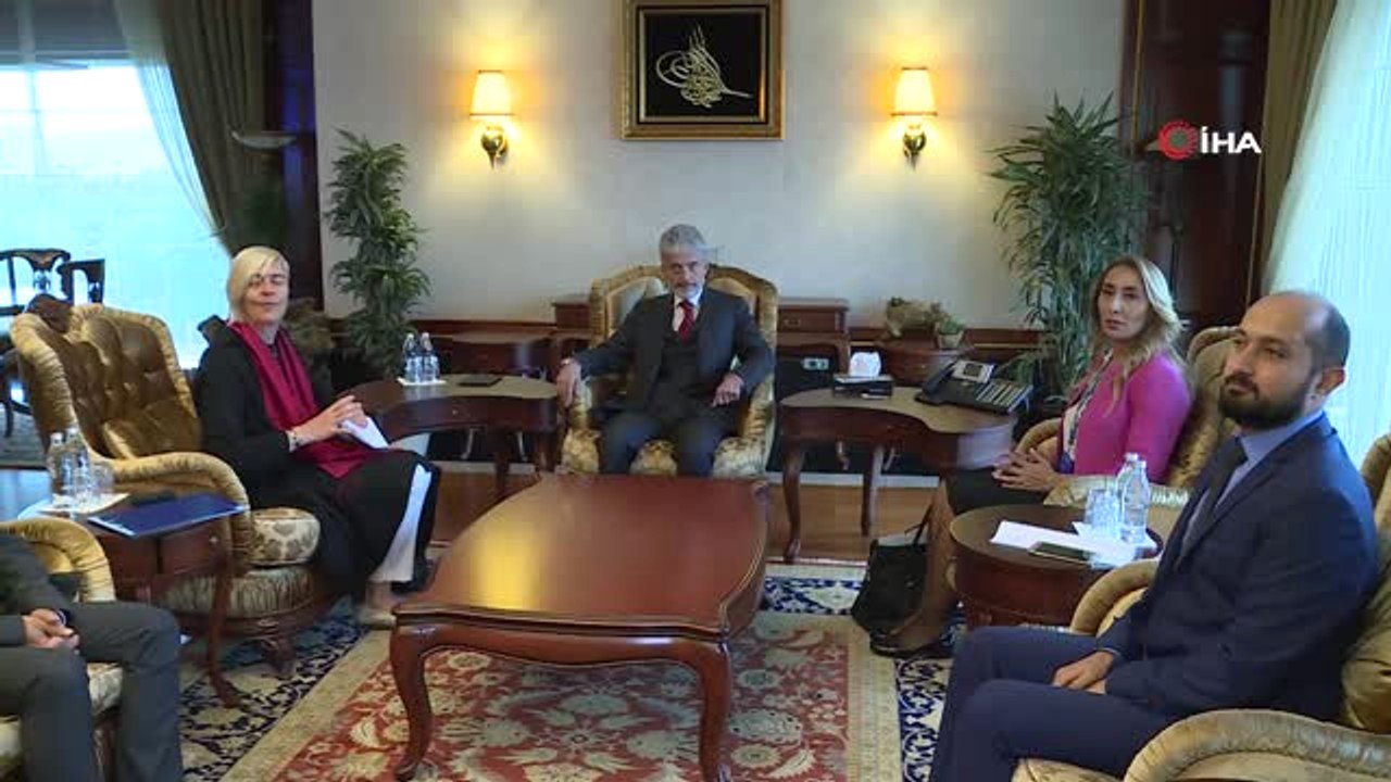 Birleşmiş Milletler Mülteciler Yüksek Komiserliği Türkiye Temsilcisi Katharina Lumpp'dan Başkan...