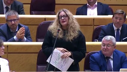 Senadora del PP da un repaso a la ministra Dolores Delgado