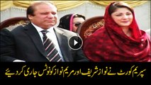NAB appeal: SC issues notices to Nawaz, Maryam
